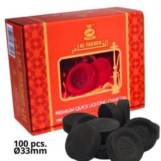 Carbón  Premium Al Fakher 33mm